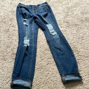 Mudd mid rise vintage skinny jeans size 3
